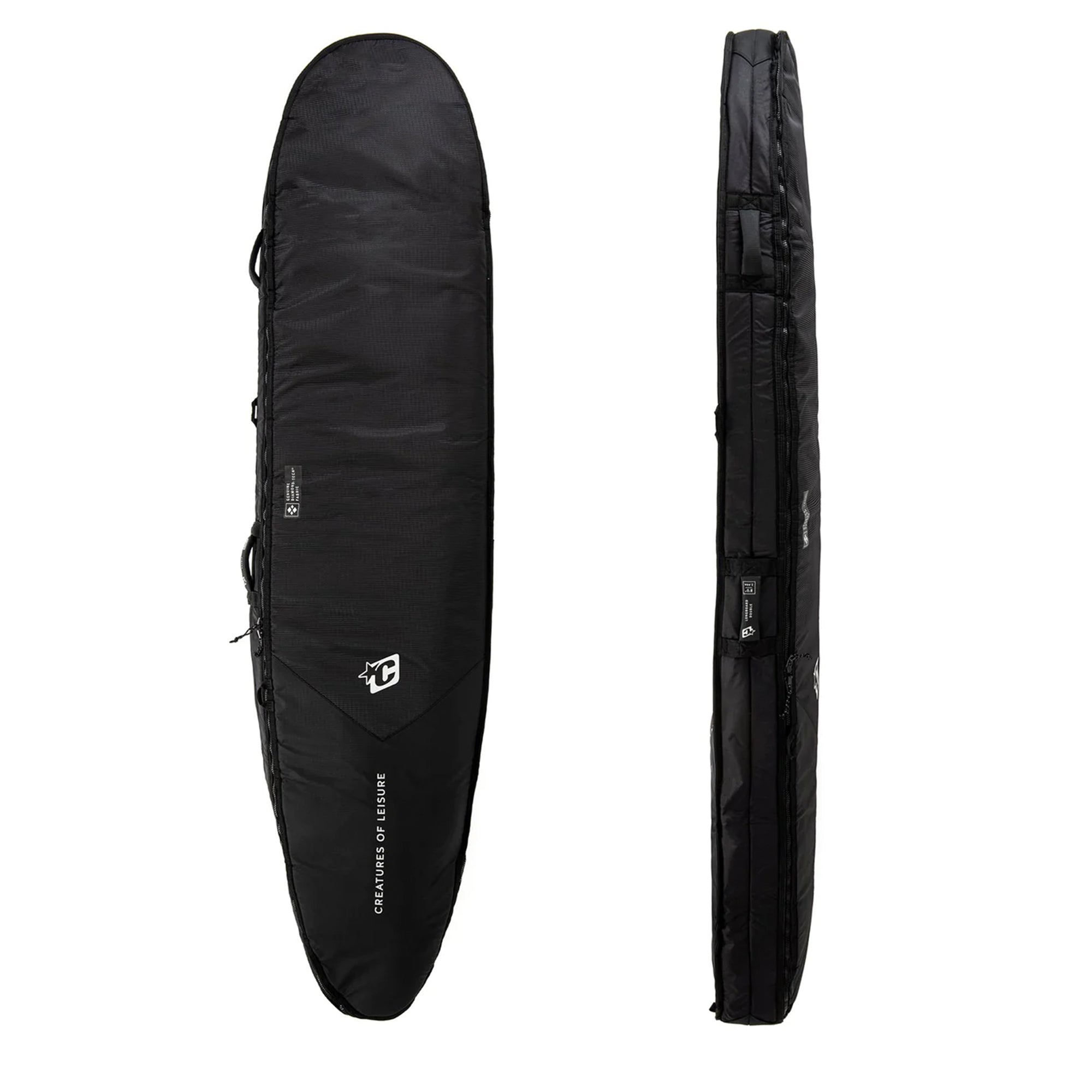 サーフィン・ボディボード 9'6 CREATURES LONGBOARD DAY USE DT2.0 Creatures of Leisure Longboard Double DT2.0 Boardbag – Cherry